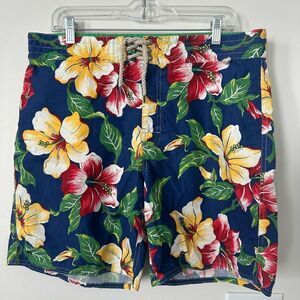 Polo Ralph Lauren Floral VTG Swim Trunks 34